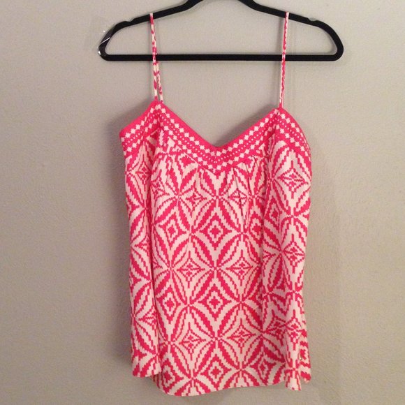 Milly of New York Tops - Milly of New York Silk Spaghetti Top Sz 8 EUC